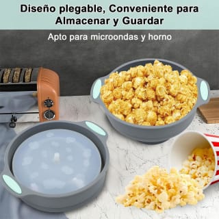 Palomera para Microondas de Silicona (200g) por $153 en Amazon