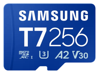 Tarjeta Micro SDXC Samsung T7 MB-MB256T 256 GB por 51,99€ en MediaMarkt