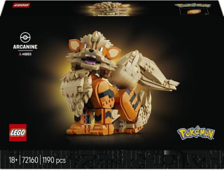 LEGO Pokémon Arcanine 72160 por 79,99€ en Amazon