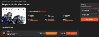 Pragmata Xbox por $774 | Oferta Gamivo