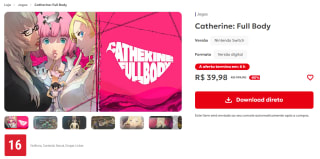 Catherine: Full Body por $136 | Nintendo Brasil