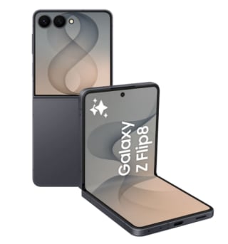 Smartphone Samsung Galaxy Z Flip8 6,9" 5G Double SIM 256 Go Gris Graphite à 1.299€
