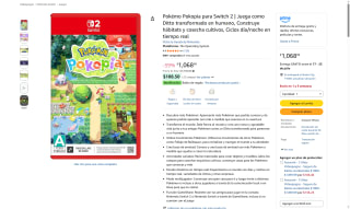 Juego Pokémon Pokopia para NS2 por $1,069 | Oferta Amazon