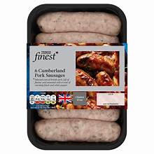 Specially Selected Cumberland Pork Sausages 667g £3.69 at Aldi