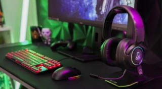 Auriculares The G-Lab KORP IRIDIUM inalambricos Bluetooth 2,4 GHz gaming RGB 18.08€