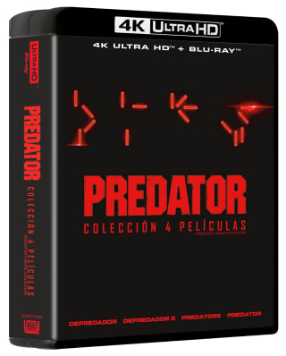 Predator Colección 4 Películas (4K UHD + Blu-ray) por 49,72€ en Amazon