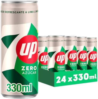 7 UP Refresco cero (24 x 330 ml) por 12€