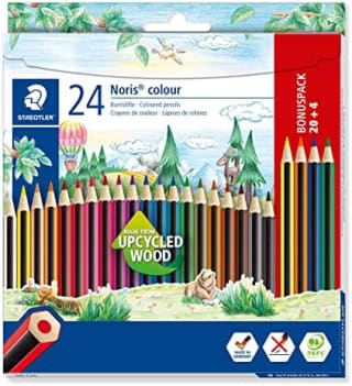 STAEDTLER Noris colour 185 lápices de colores (24 unidades) por 2,63€ en Amazon