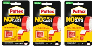3 x Pattex No Más Clavos Cinta de 19 mm x 1,5 m por 13.58€
