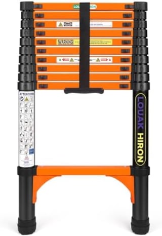 LOUAK&HIRON Échelle télescopique 3,2 m pour 59,93€ chez Amazon