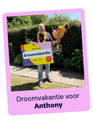 Ontvang €15 cashback of 1x extra lot bij Lot of Happiness