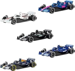 Hot Wheels Formula 1 1:64 Scale 5-Pack – £7.99 Amazon