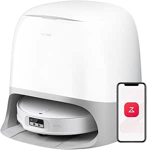 roborock Qrevo CurvX Robot Aspirador y Mopa, 22,000Pa de Succión por 799€