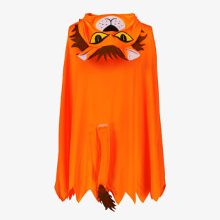 Kinder cape met leeuwenkop oranje voor €2,99 bij Scapino