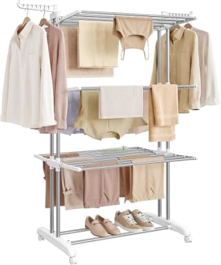 SONGMICS Etendoir Linge 4 niveaux pour 23,99€ chez Amazon