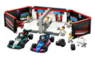 LEGO City F1 garage met Mercedes-AMG en Alpine auto's voor €41,24 bij Dreamland