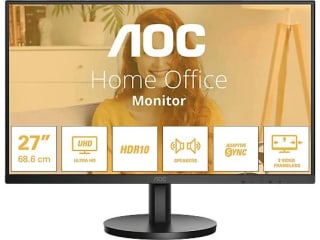 Monitor AOC U27B3A, 27" UHD 4K, 60 Hz, 4 ms GtG, IPS,Adaptive Sync, HDR10 por 143,65€