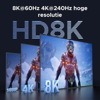 UGREEN HDMI+DP KVM-switch 2 pc's, 3 monitoren voor €119,99 bij Amazon