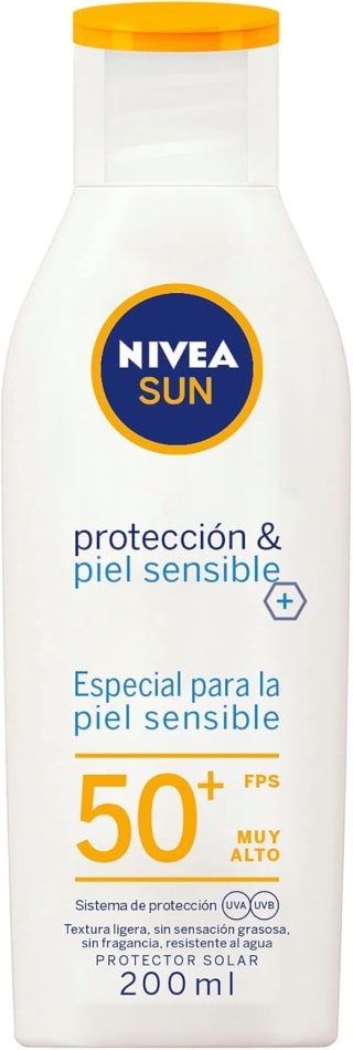 Protector Solar NIVEA SUN FPS 50+ por $128 | Oferta Amazon