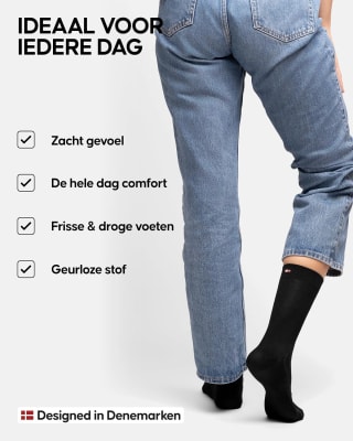 DANISH ENDURANCE Bamboe sokken (6 paar, maat 39-42) voor €24,95 bij Amazon