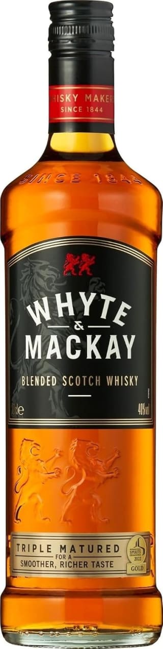 Whyte & Mackay Blended Scotch Whisky 70cl for £12.70 at Amazon