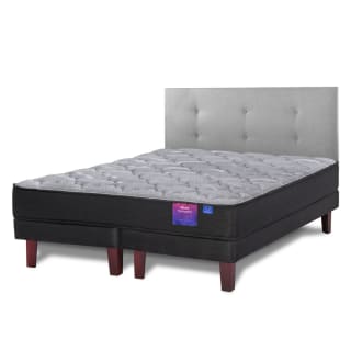 Cama Europea Flex Base Dividida 2 Plazas Therapedic +Respaldo Royal $309.990 abc,cl