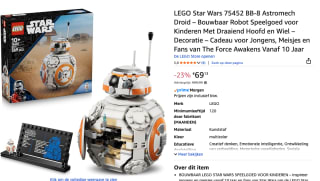 LEGO Star Wars - BB-8 Astromech Droid 75452 voor €69,13 bij Amazon