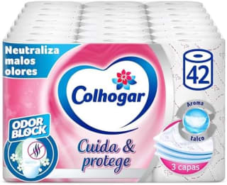 42 rollos Colhogar Protect Cuida&Protege Odor Block 3 capas por 10.89€