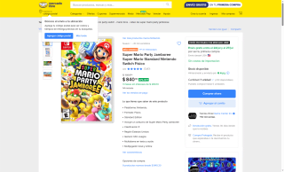 Super Mario Party Jamboree por $756 | Mercado Libre