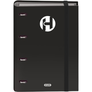 DOHE 50790 Carpeta Recambio A4 Negro con 4 anillas de 35 mm por 3.99€