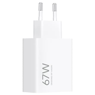 Cargador Xiaomi 67W HyperCharge Power Adapter (1xUSB-A) Blanco por 10,95€ en Coolmod