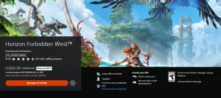 Horizon Forbidden West por $404 | PlayStation Store