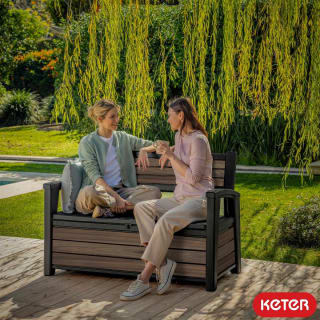 Keter Rosewood 227L Storage Bench at Costco for £71.98