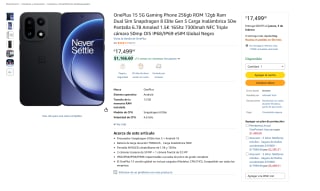OnePlus 15 5G 256GB por $17,499 | Amazon