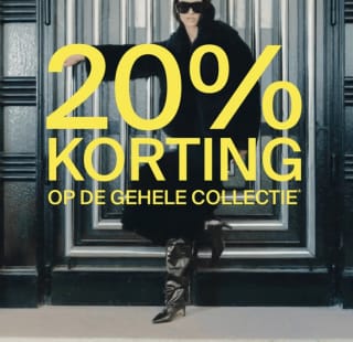 20% korting op de nieuwe collectie van Sascha