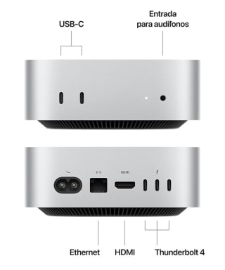 Apple Mac mini Chip M4 por $16,799.30 en El Palacio de Hierro