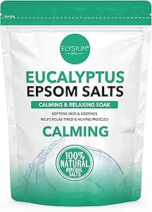 Elysium Spa Natural Eucalyptus Epsom Salts 450g - Delayed Dispatch