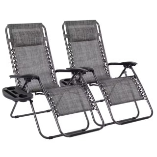 T-LoVendo Pack 2 Tumbonas Gravedad Zero por 40,99€