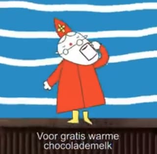 Gratis warme chocolademelk bij Hema
