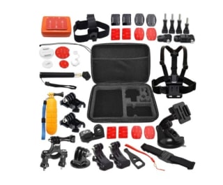 Accesorios para Cámara GOODIS Deportiva - GACD8467 (41 en 1) por 19.99€
