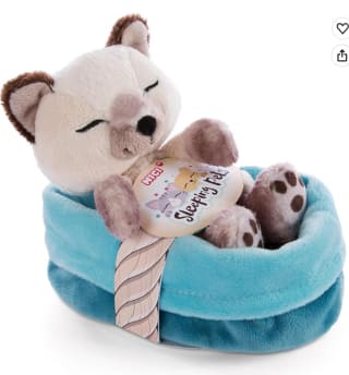 Peluche NICI Gatito Siamés 12cm En Su Canasto por 9.95€