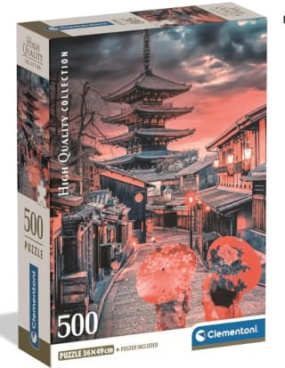 Clementoni - Puzzle Adulto 500 Piezas Collection Evening In Kyoto por 5.99€