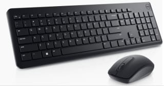 Clavier et souris Dell - KM3322W - français (AZERTY) à 21,54€