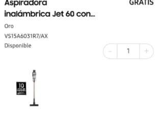 Refrigerador Samsung 27 pies + Aspiradora por $24,144