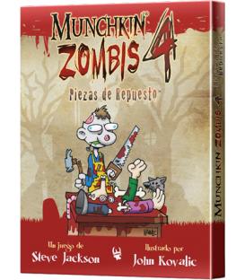 Juego de mesa Munchkin Zombies 4: Piezas de Repuesto por 4€