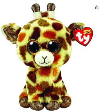 Peluche Ty - Beanie Boo Jirafa Stilts - 15 CM por 2.80