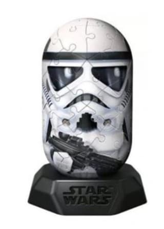 Ravensburger Puzzle 3D Hylkies Star Wars Stormtrooper por 4€.