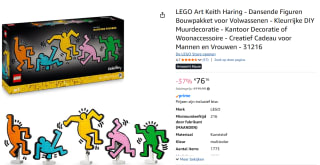 LEGO® Art Keith Haring Dansende Figuren - 31216 voor €76,16 bij Amazon