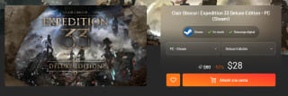 Clair Obscur: Expedition 33 Deluxe Edition (PC) por $491 | Instant Gaming
