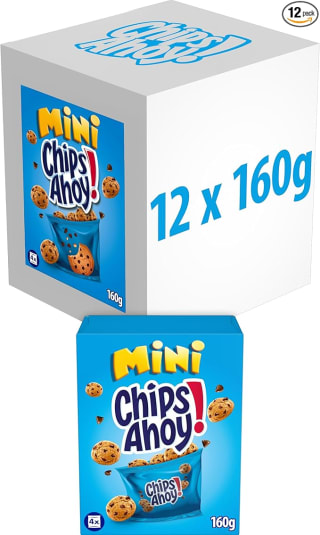 24x 160 g Chips Ahoy Mini Galletas Cookies pepitas de chocolate por 22,90€